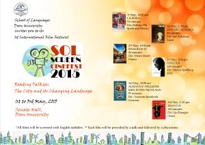 SOL Screen Cine Fest 2015 poster
